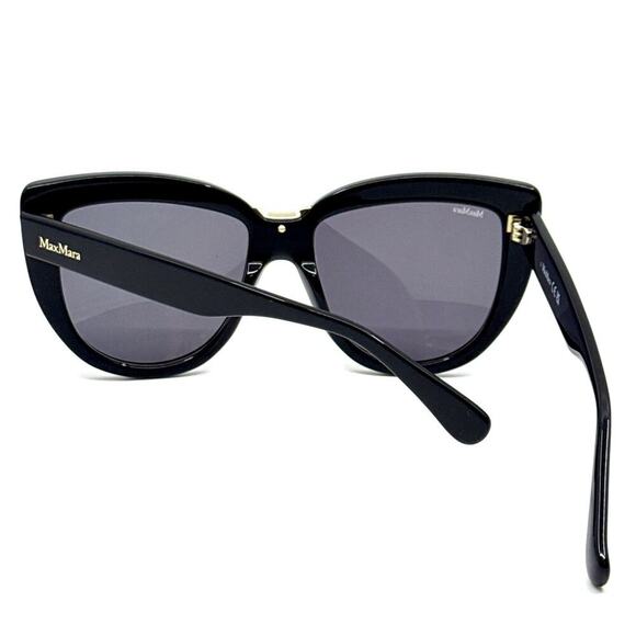 NEW!!! MAXMARA Sunglasses Spark2 MM0076 01A Authentic - Picture 11 of 12
